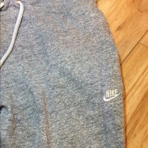 Women’s grey Nike joggers